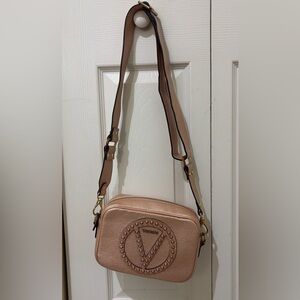 Valentino By Mario Valentino Rose Gold Crossbody Bag